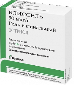 БЛИССЕЛЬ ГЕЛЬ ВАГИН 50МКГ/Г ТУБА 10Г С/АПП