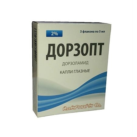 ДОРЗОПТ КАПЛИ ГЛАЗНЫЕ 2% ФЛ 5МЛ №3