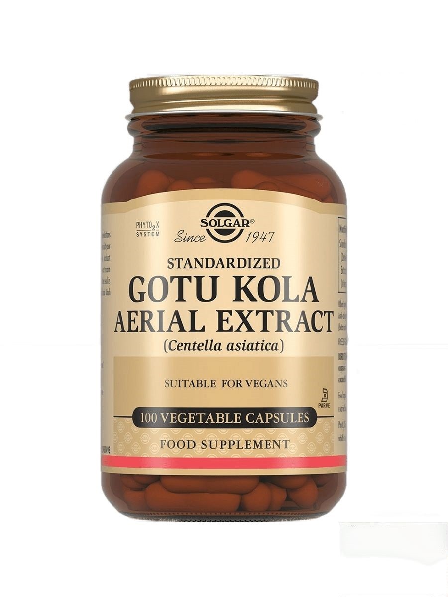 СОЛГАР ЭКСТРАКТ ГОТУ КОЛА КАПС №100