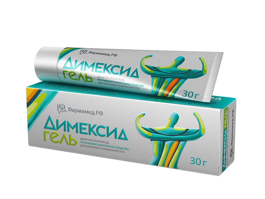 ДИМЕКСИД ГЕЛЬ Д/НАРУЖ 25% 30Г ТУБА