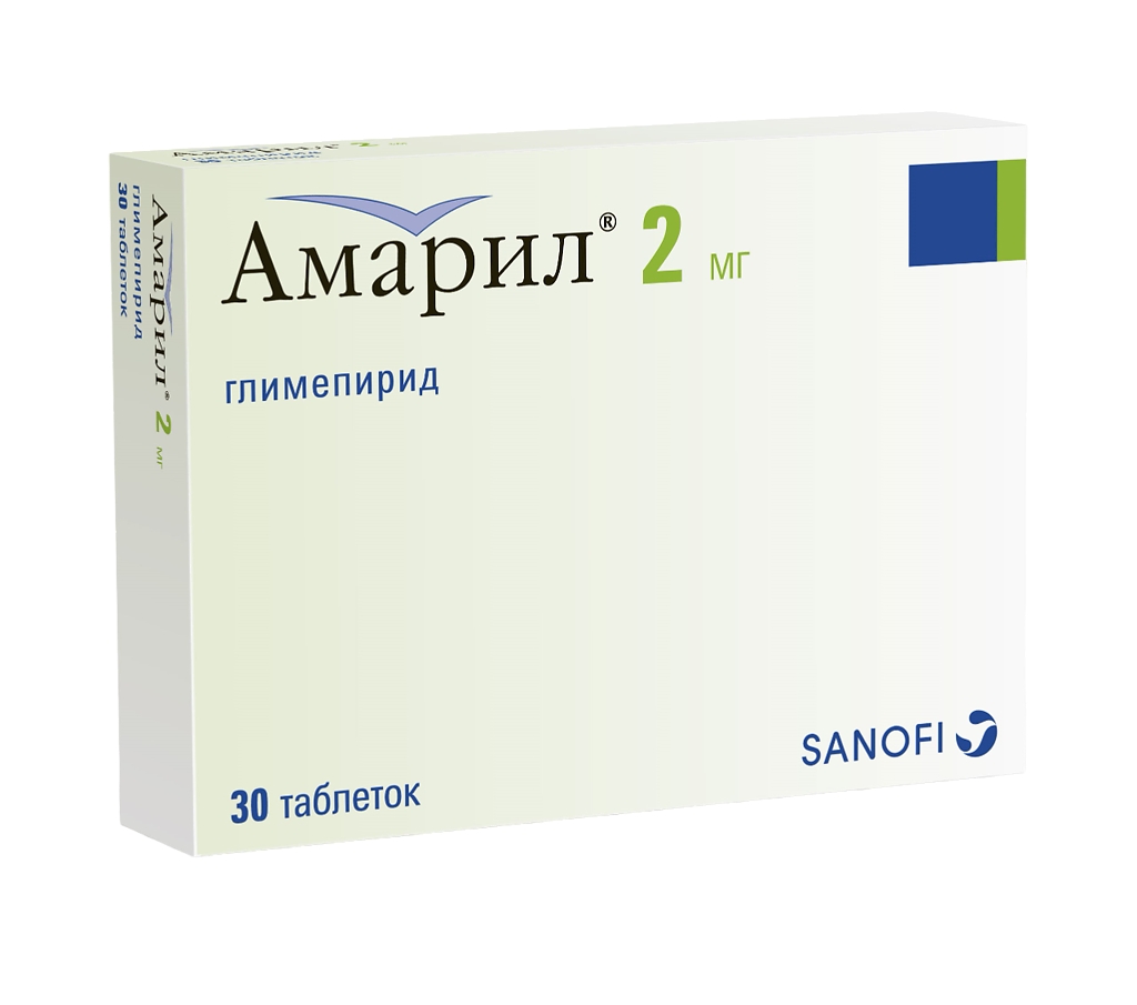 АМАРИЛ ТАБ 2МГ №30