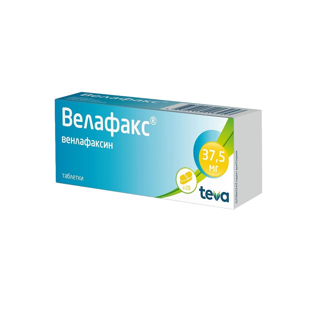 ВЕЛАФАКС ТАБ 37,5МГ №28
