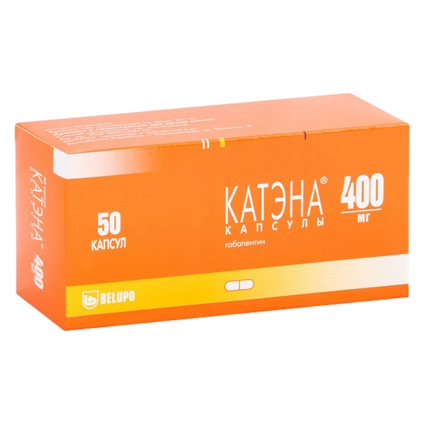 КАТЭНА КАПС 400МГ №50