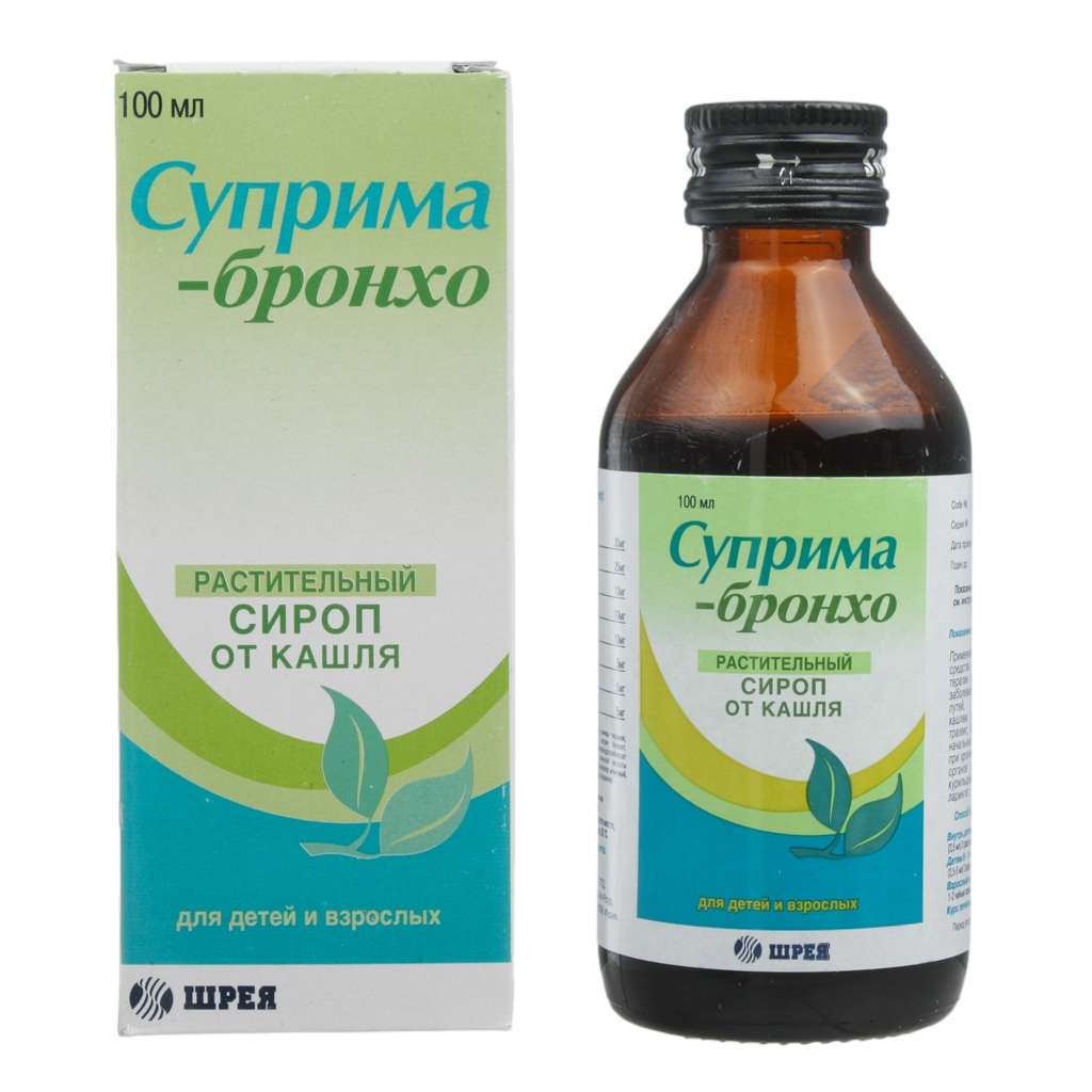 СУПРИМА-БРОНХО СИРОП 100МЛ