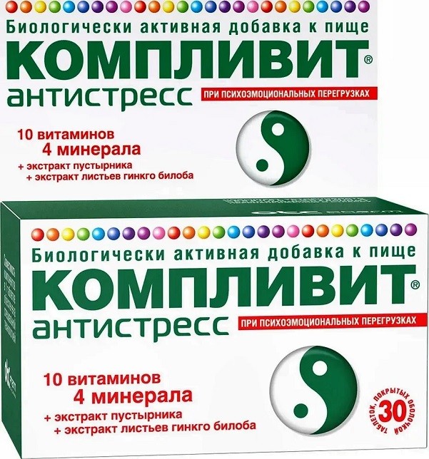 КОМПЛИВИТ АНТИСТРЕСС ТАБ №30