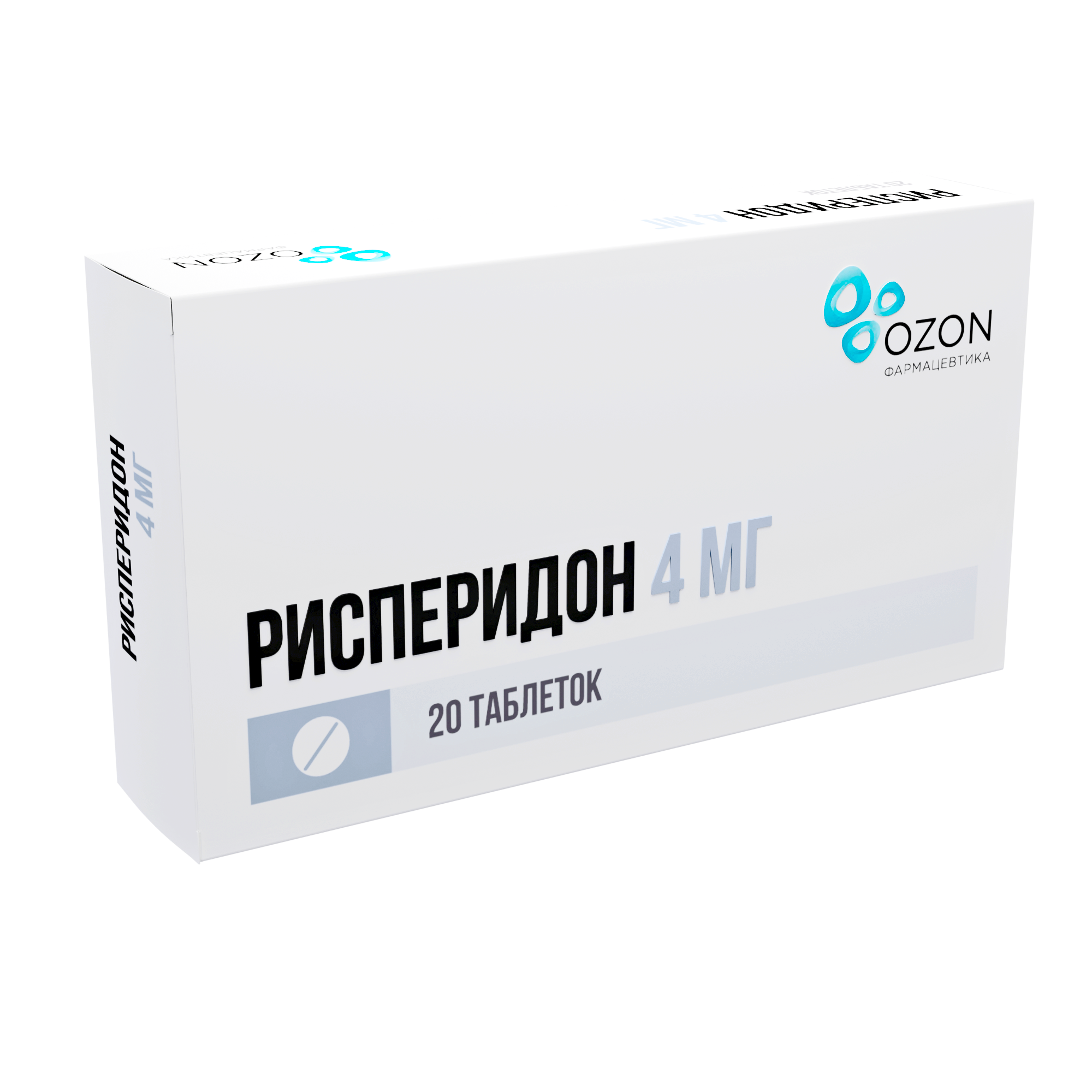 РИСПЕРИДОН ТАБ П/О 4МГ №20