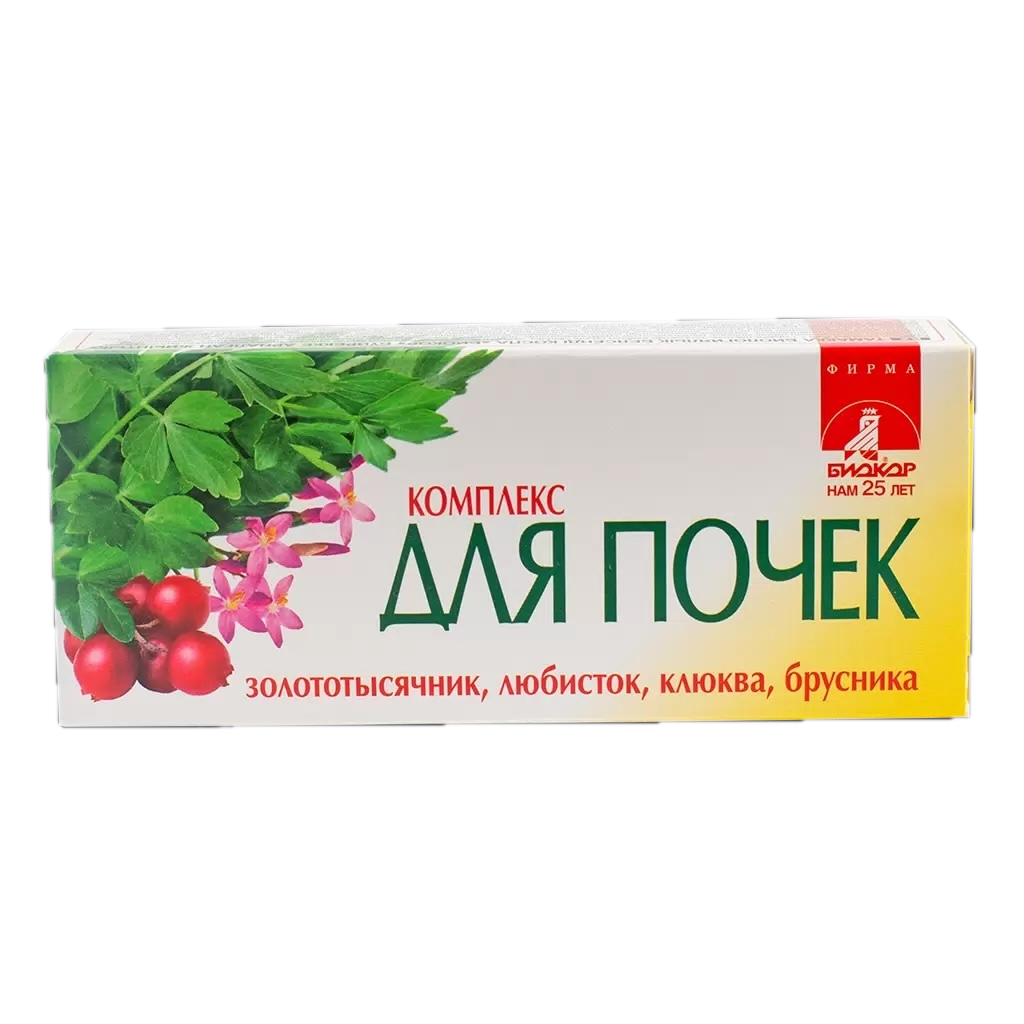 КОМПЛЕКС Д/ПОЧЕК БИОКОР ДРАЖЕ №40