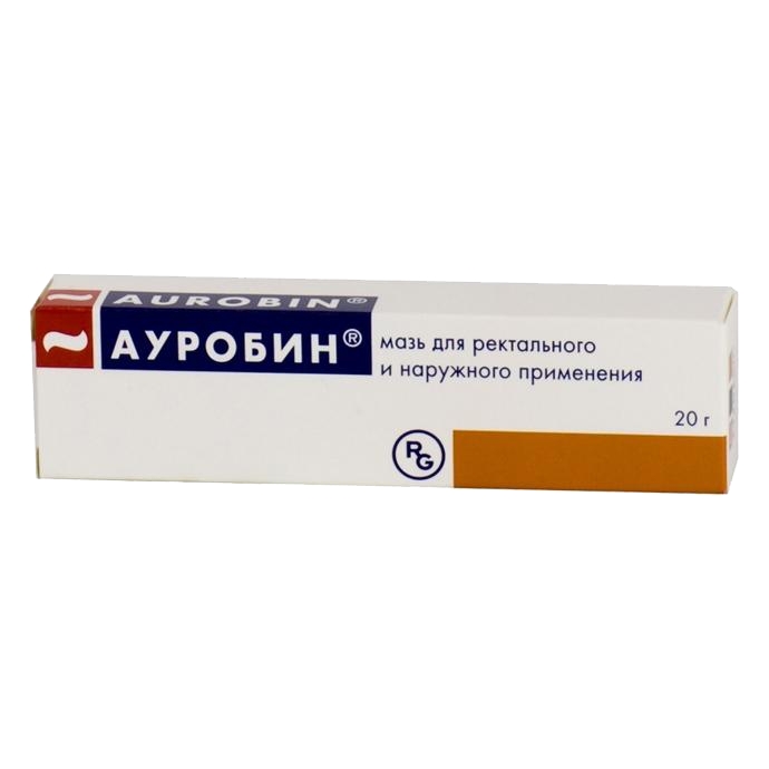 АУРОБИН МАЗЬ Д/НАРУЖ 20Г
