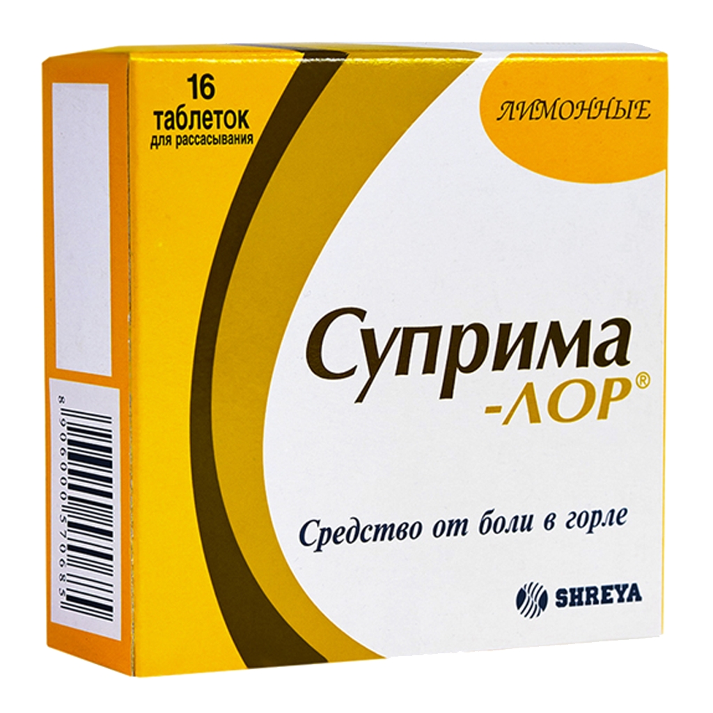 СУПРИМА-ЛОР ТАБ Д/РАСС ЛИМОН №16