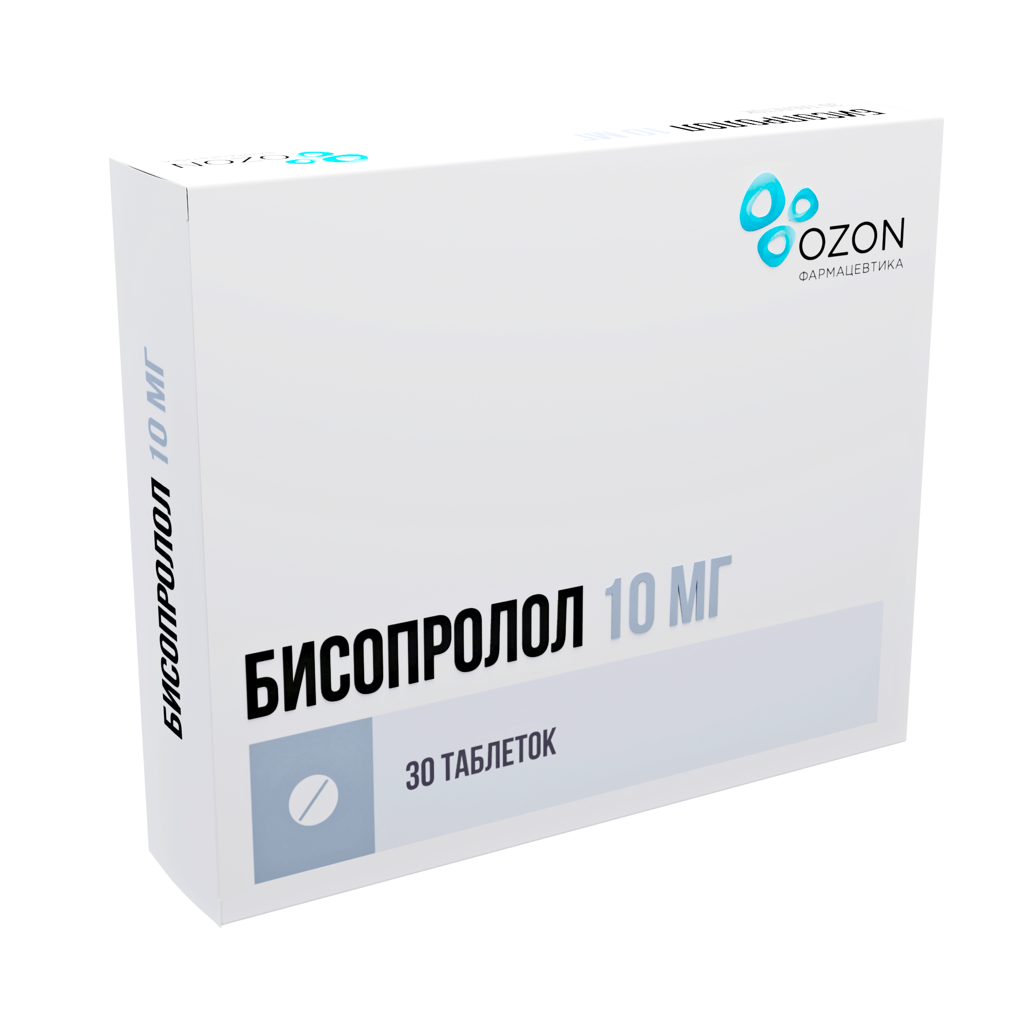БИСОПРОЛОЛ ТАБ П/О 10МГ №30