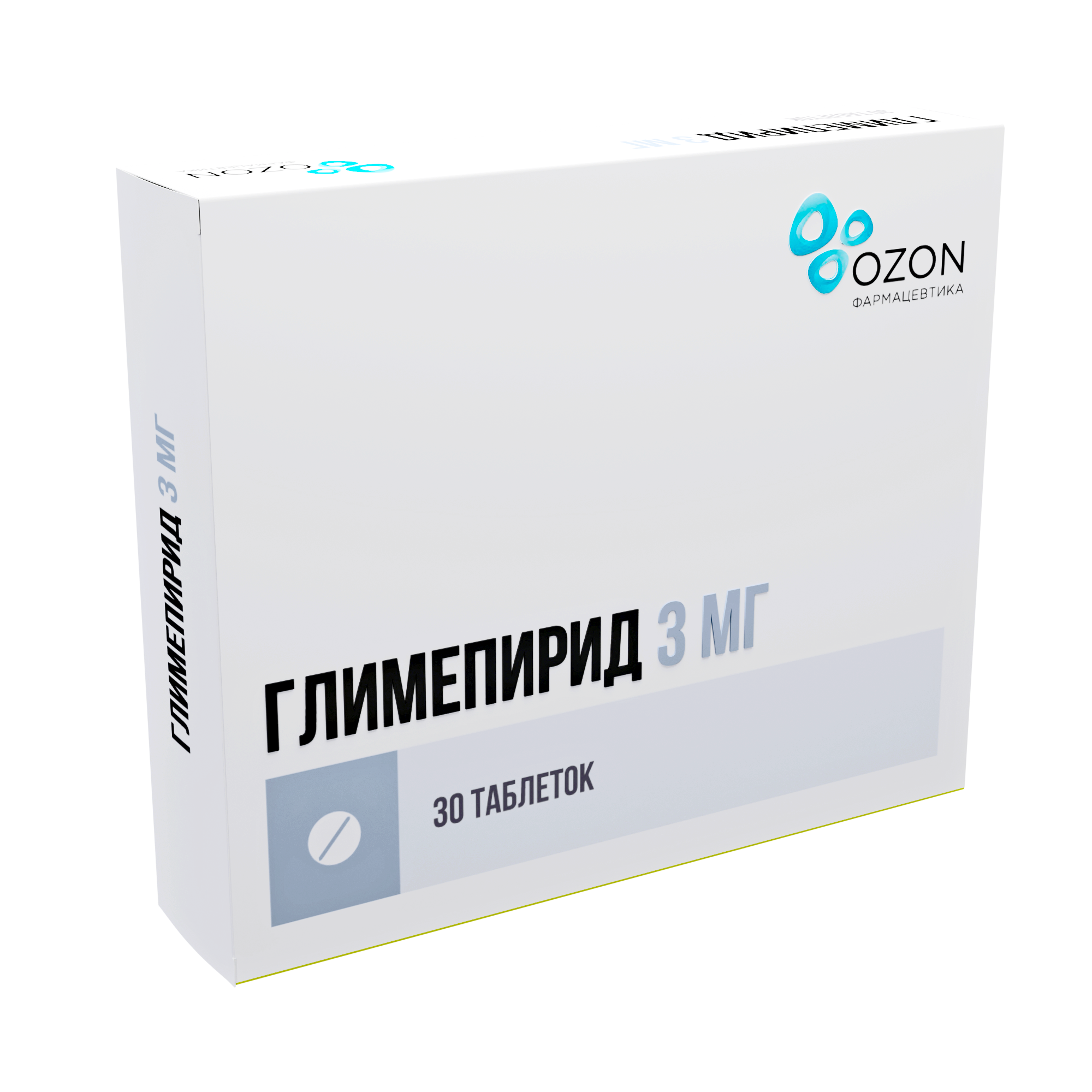 ГЛИМЕПИРИД ТАБ 3МГ №30