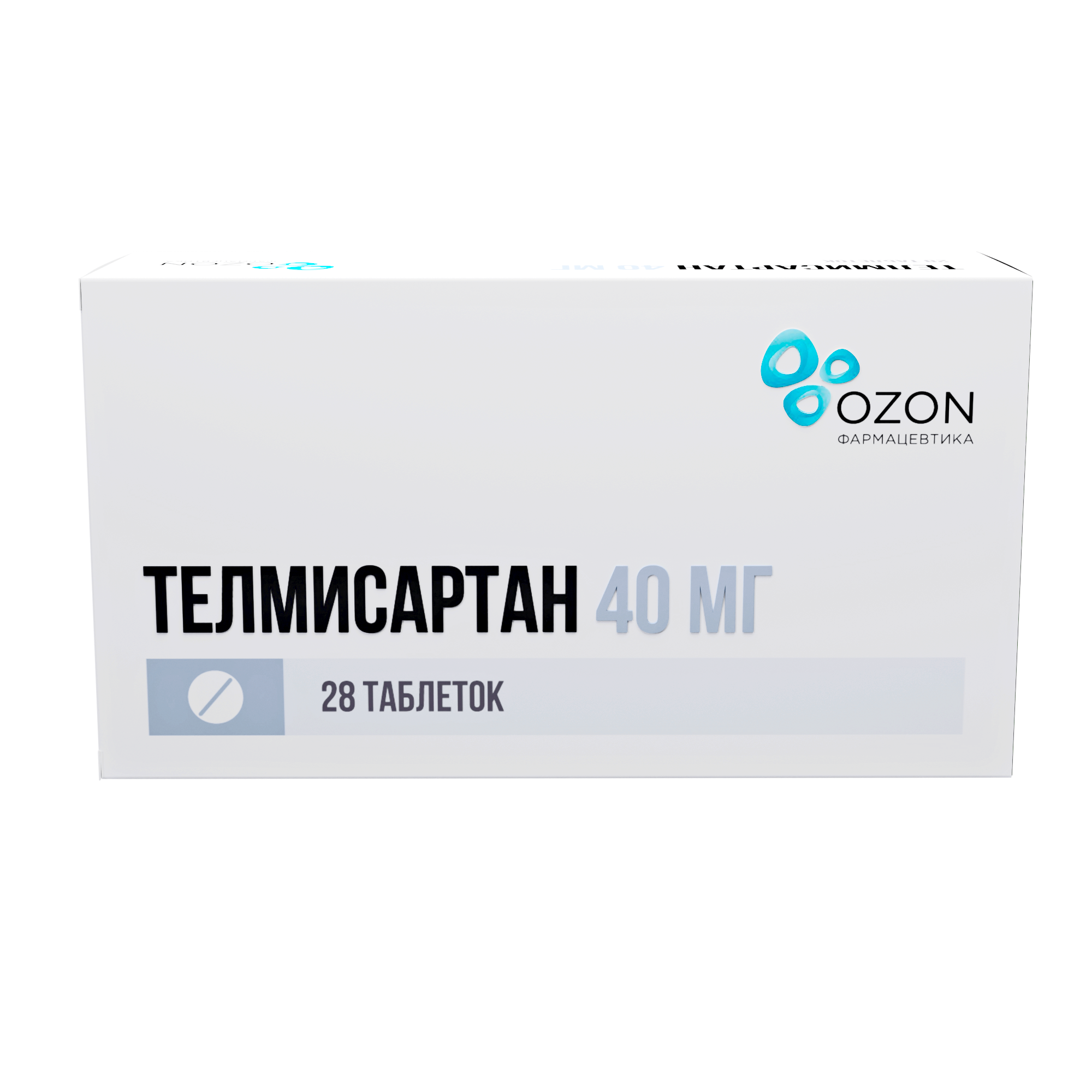 ТЕЛМИСАРТАН ТАБ 40МГ №28