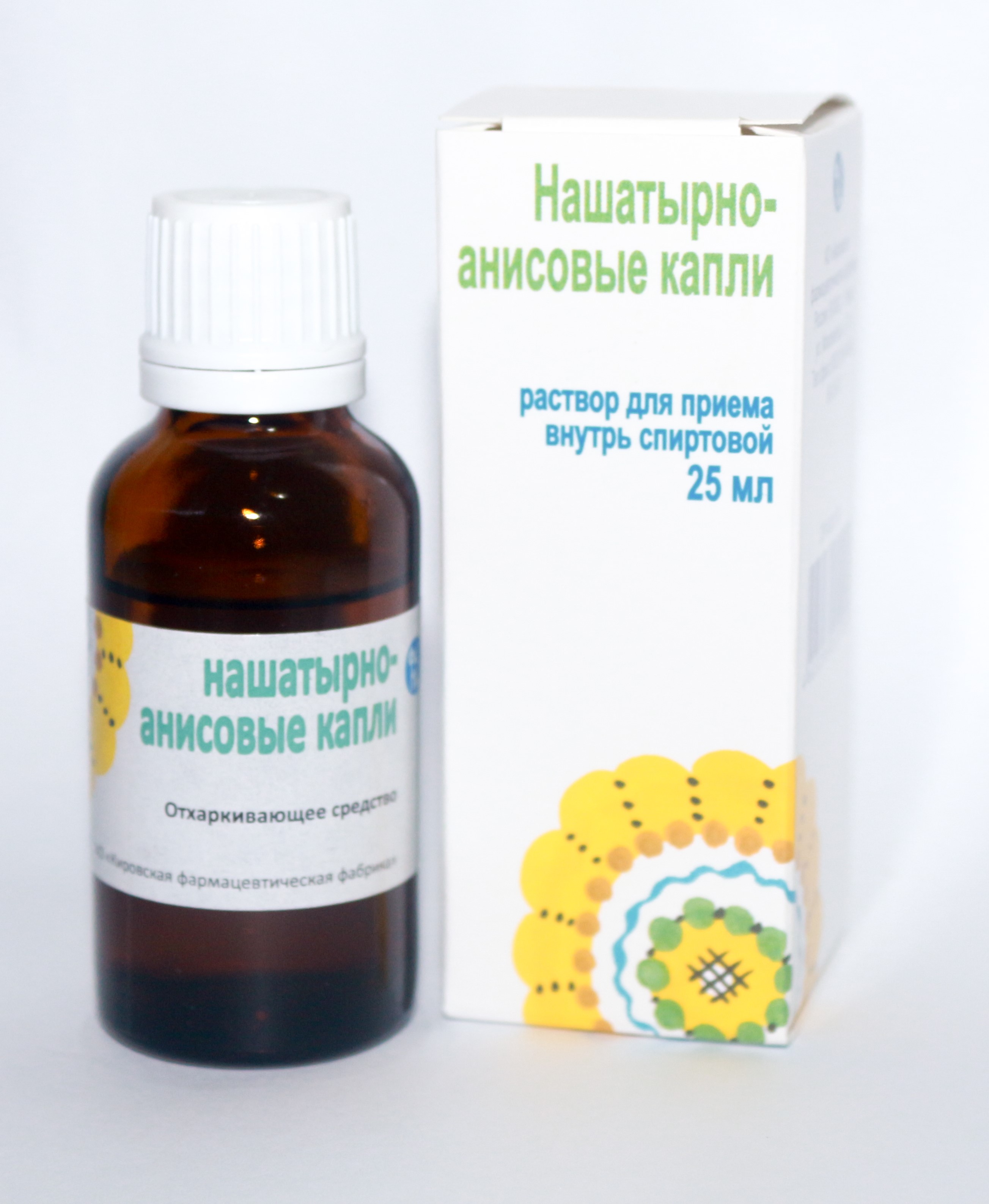 НАШАТЫРНО-АНИСОВЫЕ КАПЛИ 25МЛ