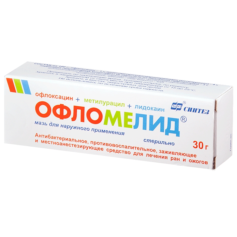 ОФЛОМЕЛИД МАЗЬ НАРУЖ ТУБА 30Г