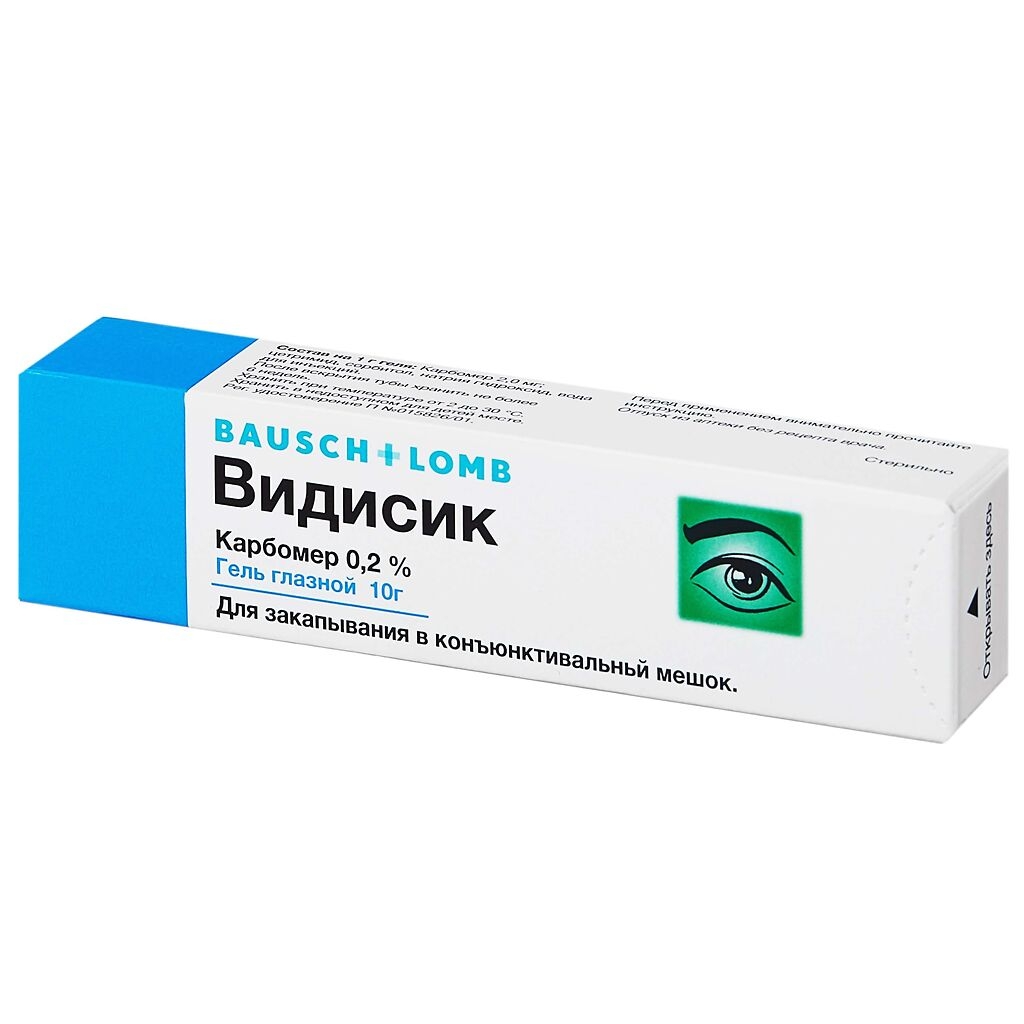 ВИДИСИК ГЛАЗНОЙ ГЕЛЬ 10Г ТУБА