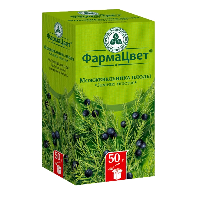 МОЖЖЕВЕЛЬНИКА ПЛОДЫ ПАЧКА 50Г