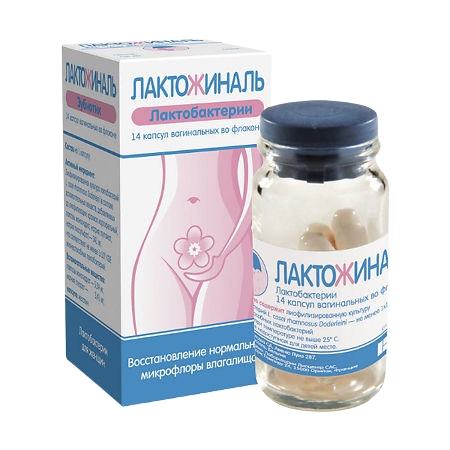 ЛАКТОЖИНАЛЬ КАПС ВАГ №14 ФЛ
