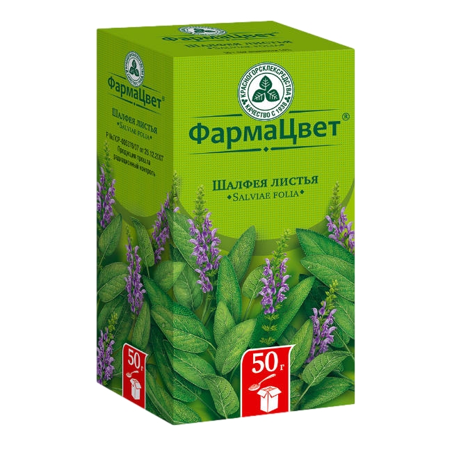 ШАЛФЕЙ ЛИСТЬЯ 50Г