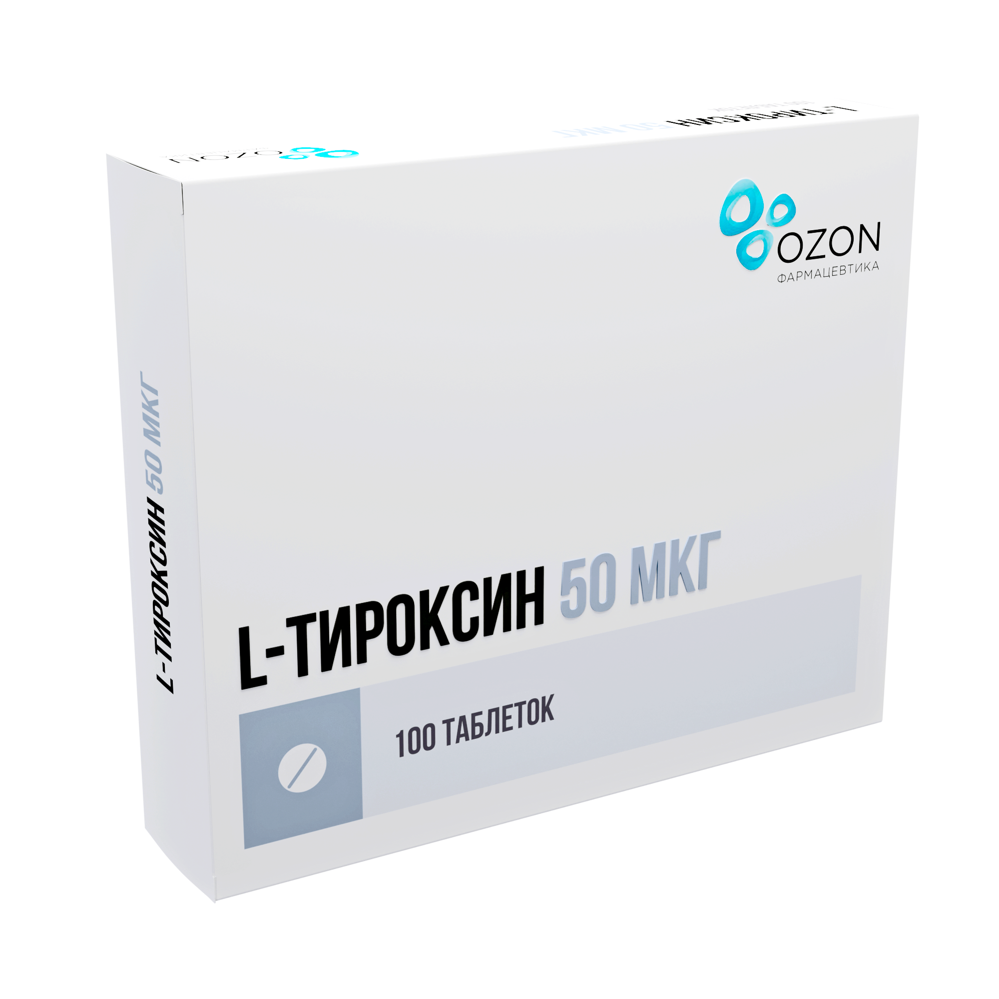 Л-ТИРОКСИН ТАБ 50МКГ №100