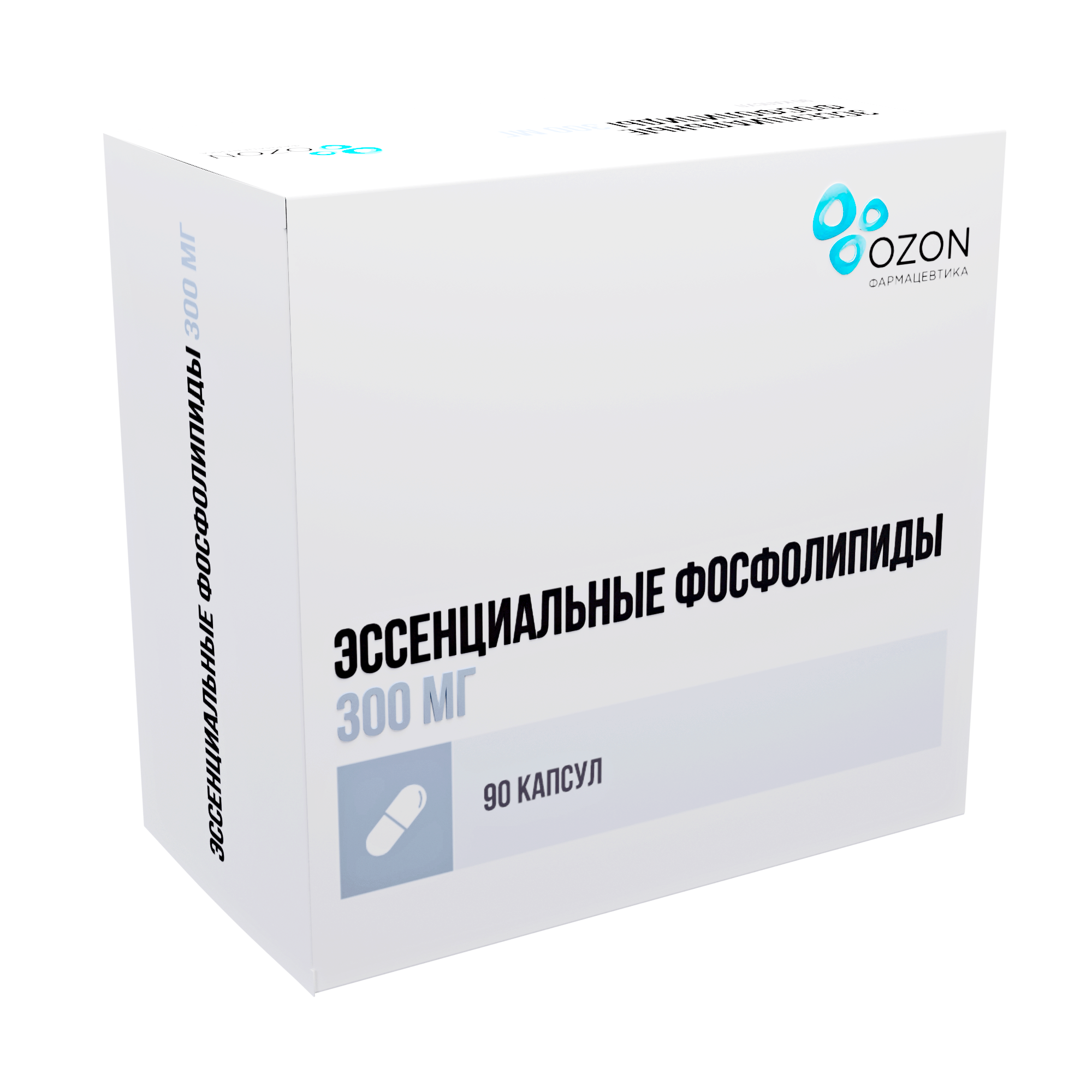 ЭССЕНЦИАЛЬНЫЕ ФОСФОЛИПИДЫ КАПС 300МГ №90