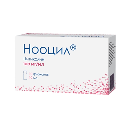 НООЦИЛ Р-Р ВНУТРЬ 100МГ/МЛ 10МЛ №10 ФЛ