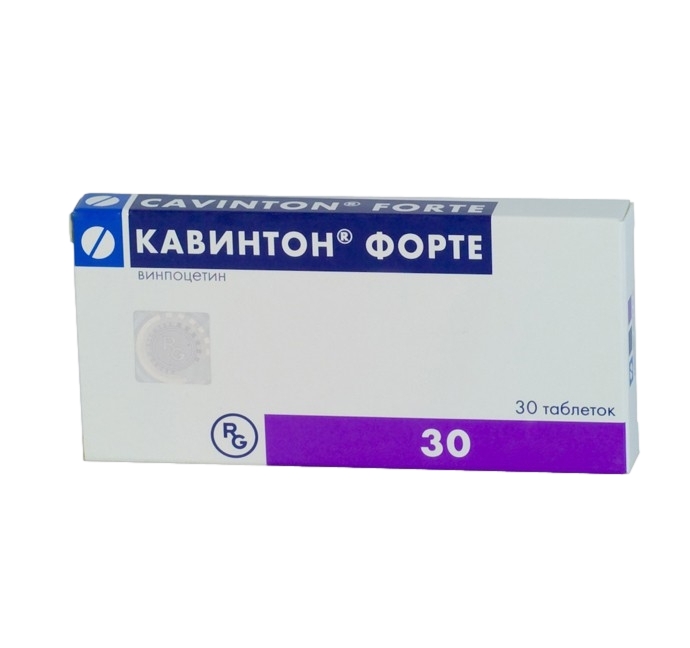 КАВИНТОН ФОРТЕ ТАБ 10МГ №30