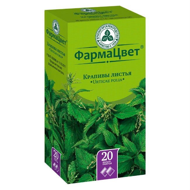 КРАПИВЫ ЛИСТЬЯ Ф/П 1,5Г №20