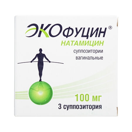 ЭКОФУЦИН СУПП ВАГИН 100МГ №3 ИНД УП