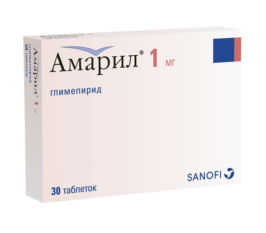 АМАРИЛ ТАБ 1МГ №30