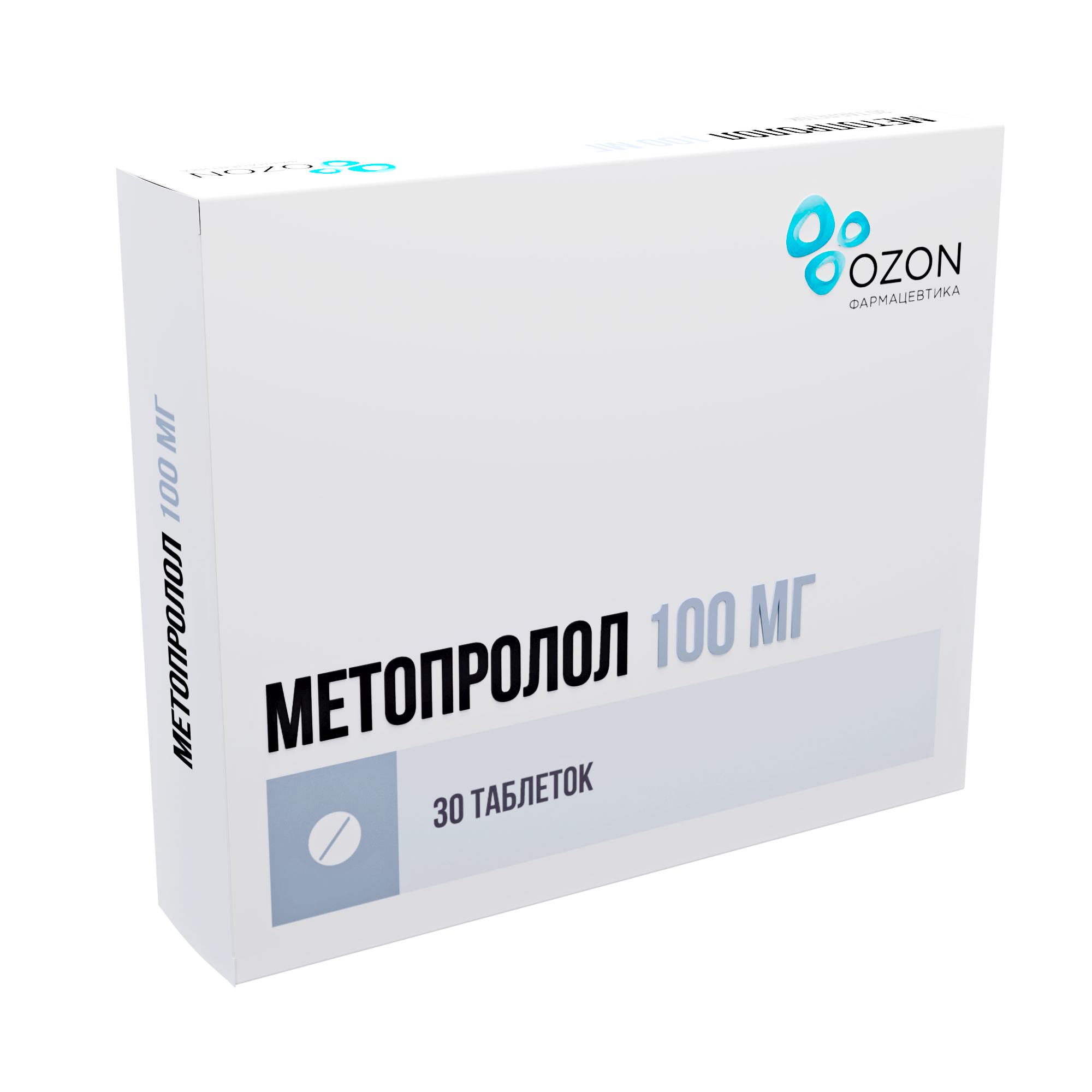 МЕТОПРОЛОЛ ТАБ 100МГ №30