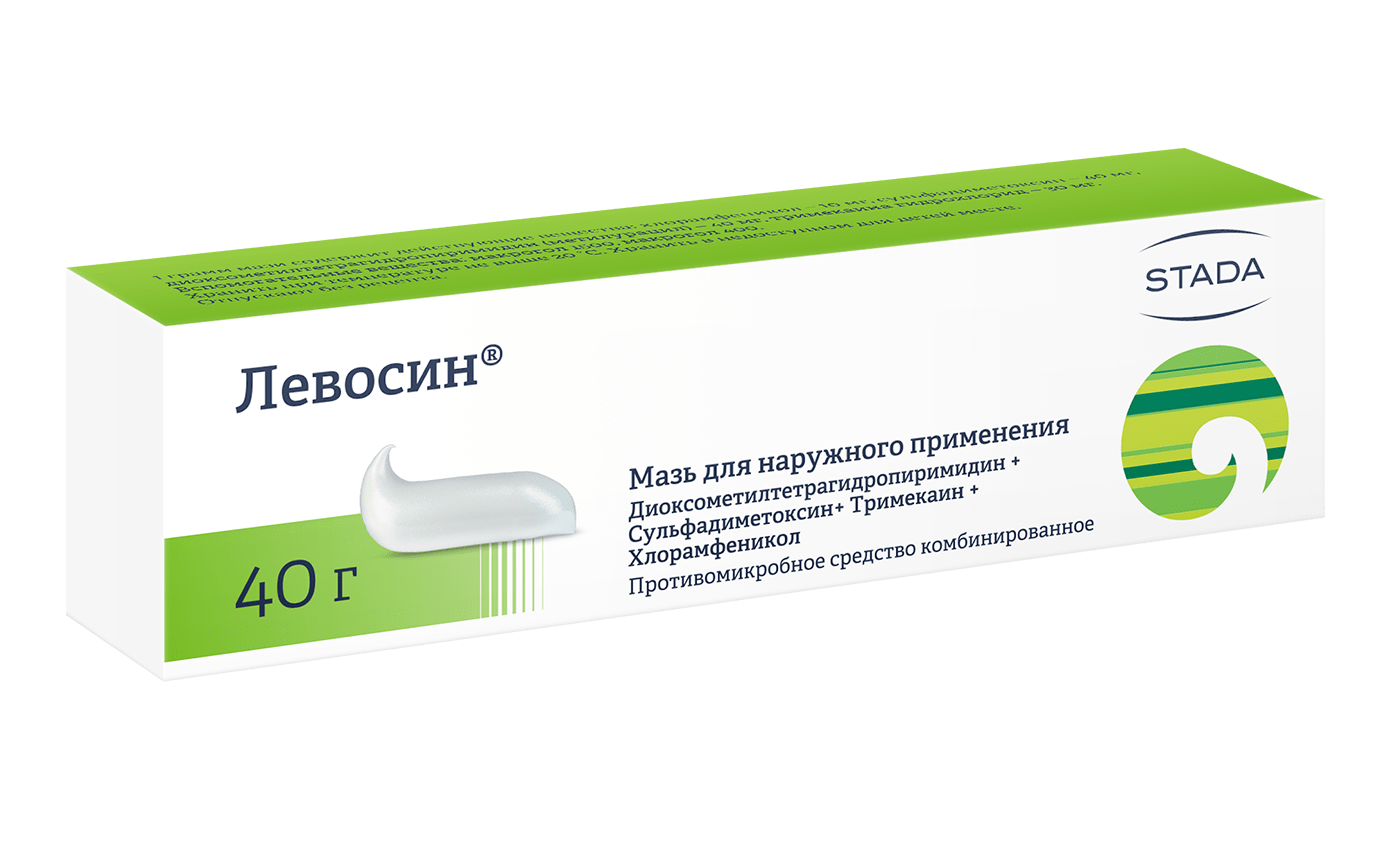 ЛЕВОСИН МАЗЬ Д/НАРУЖ 40Г ТУБА