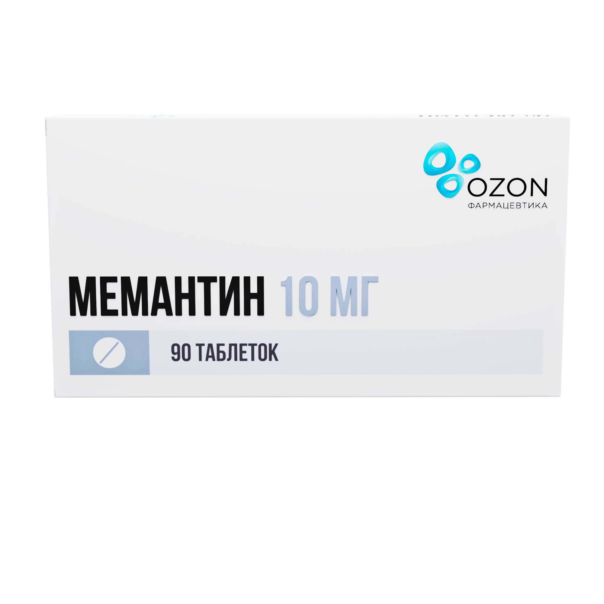 МЕМАНТИН ТАБ П/П/О 10МГ №90
