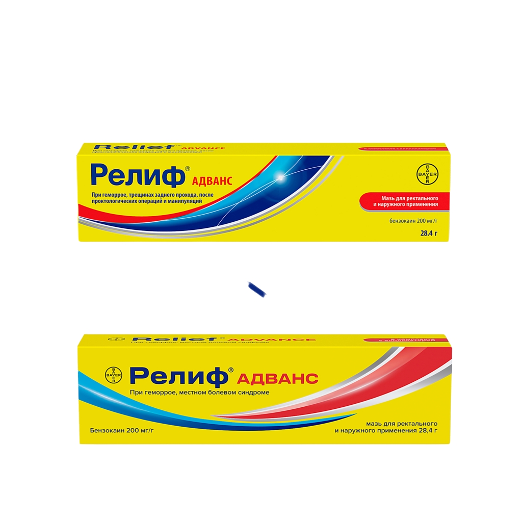 РЕЛИФ АДВАНС МАЗЬ РЕКТ/НАРУЖ 28,4Г