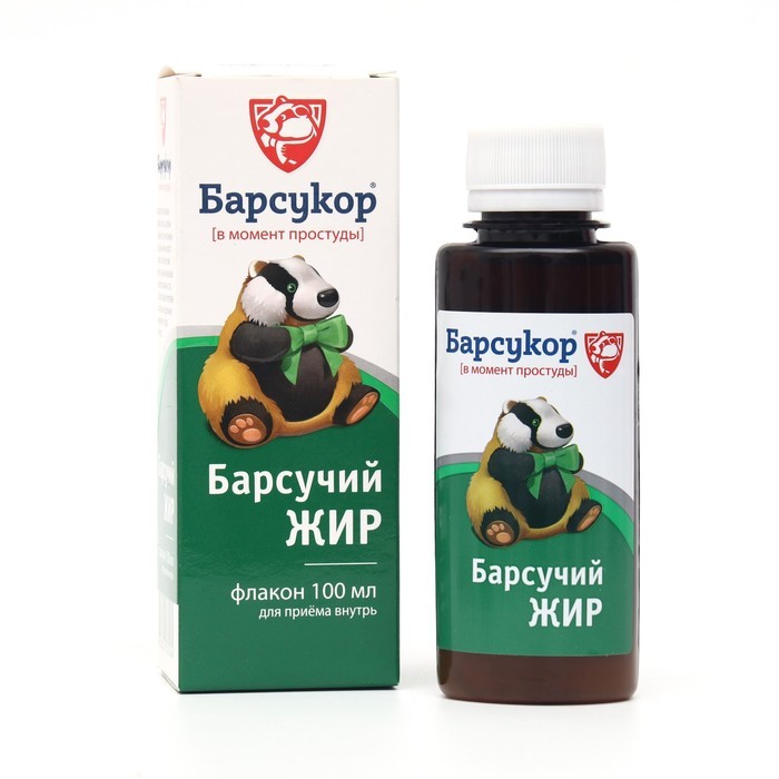 БАРСУКОР БАРСУЧИЙ ЖИР ЖИДКИЙ 100МЛ