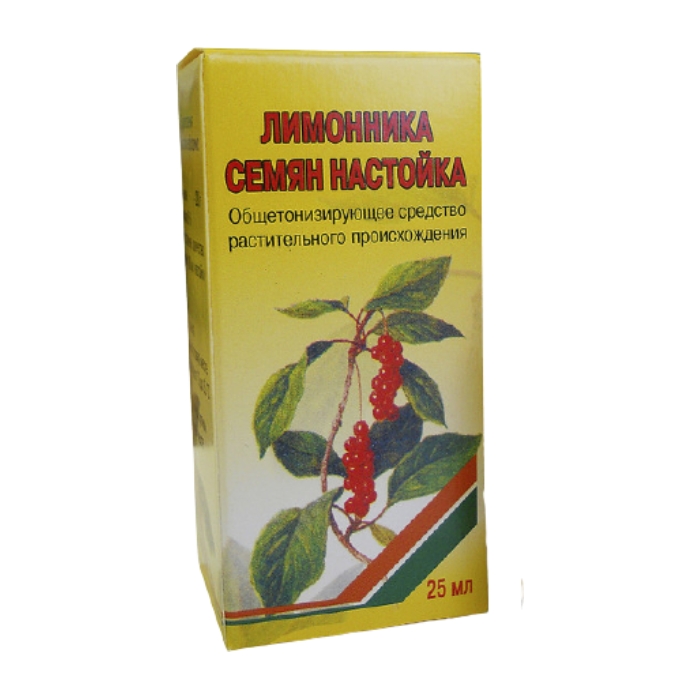 ЛИМОННИКА СЕМЯН НАСТОЙКА ФЛ 25МЛ