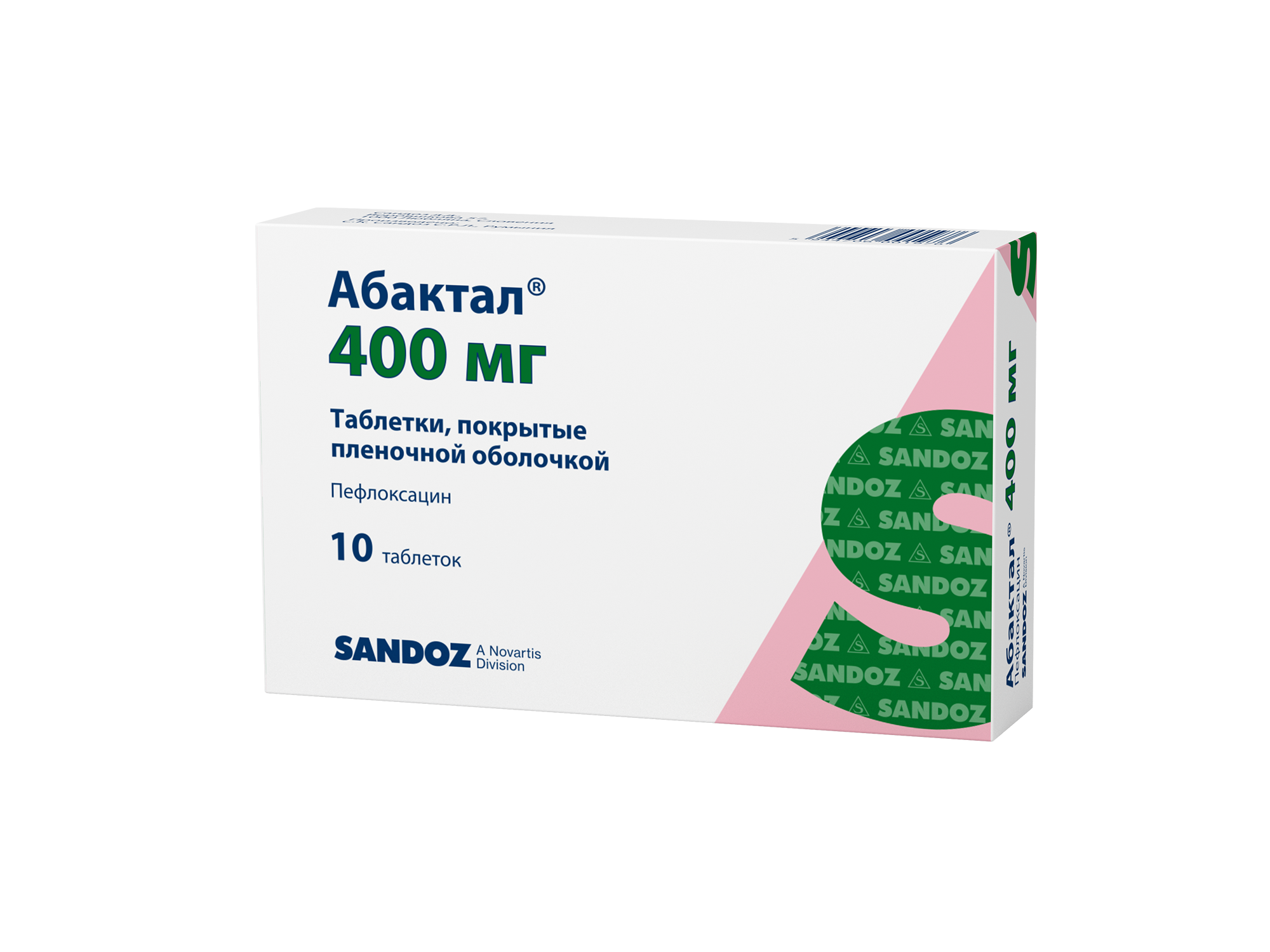 АБАКТАЛ ТАБ П/П/О 400МГ №10