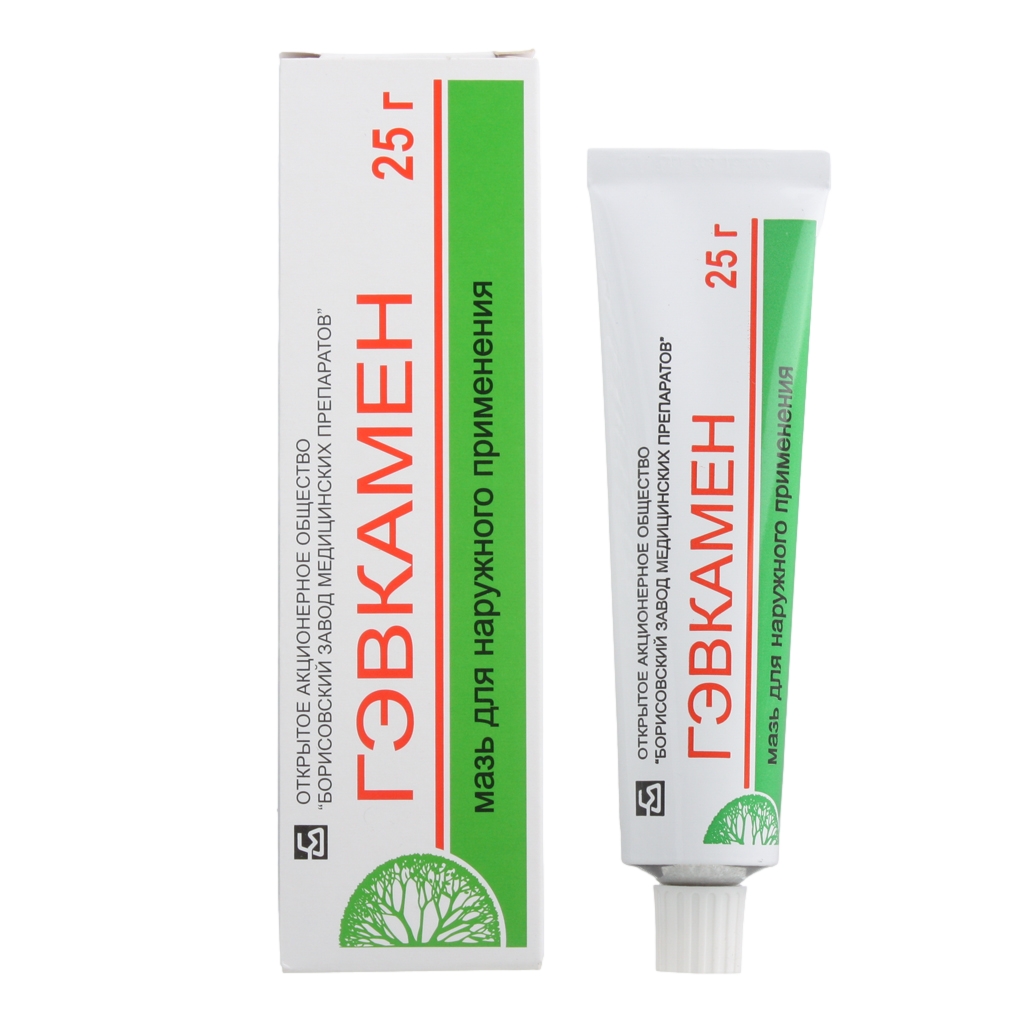 ГЭВКАМЕН МАЗЬ Д/НАРУЖ 25Г ТУБА