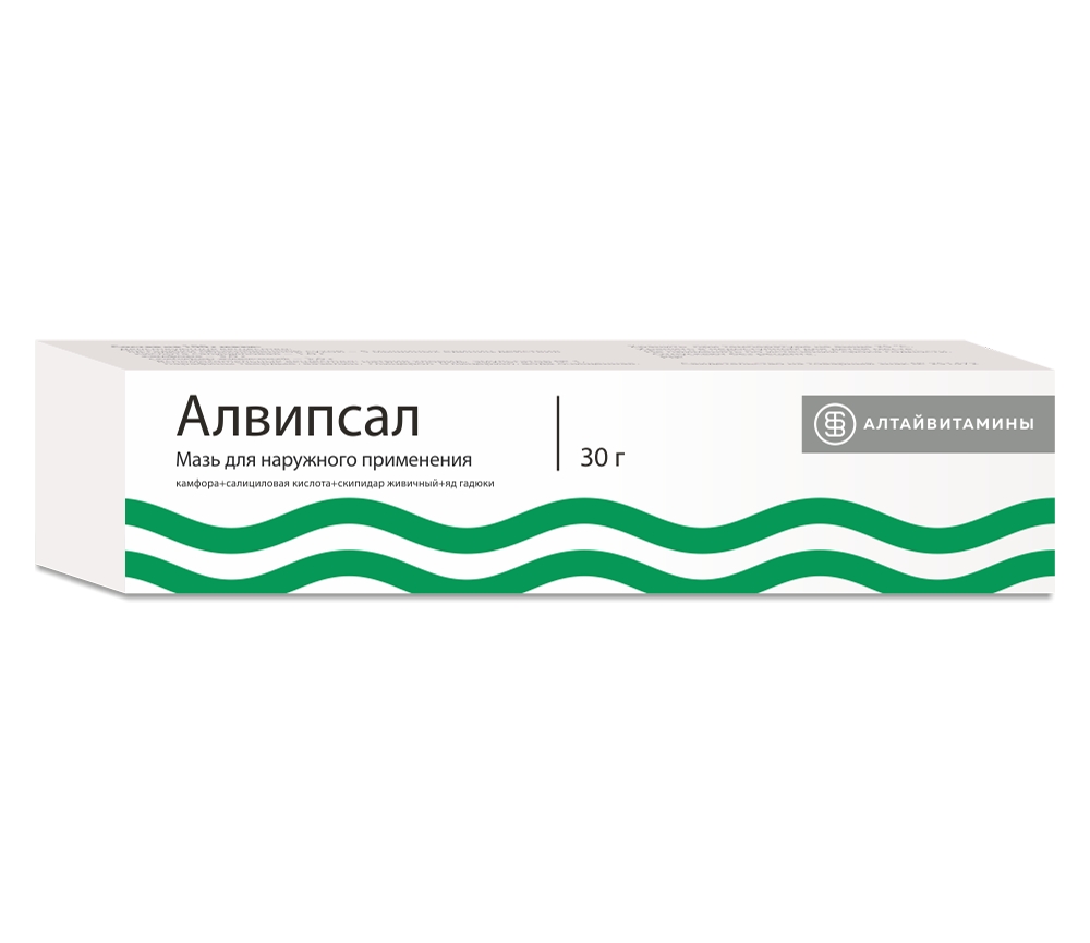 АЛВИПСАЛ МАЗЬ НАРУЖ 30Г