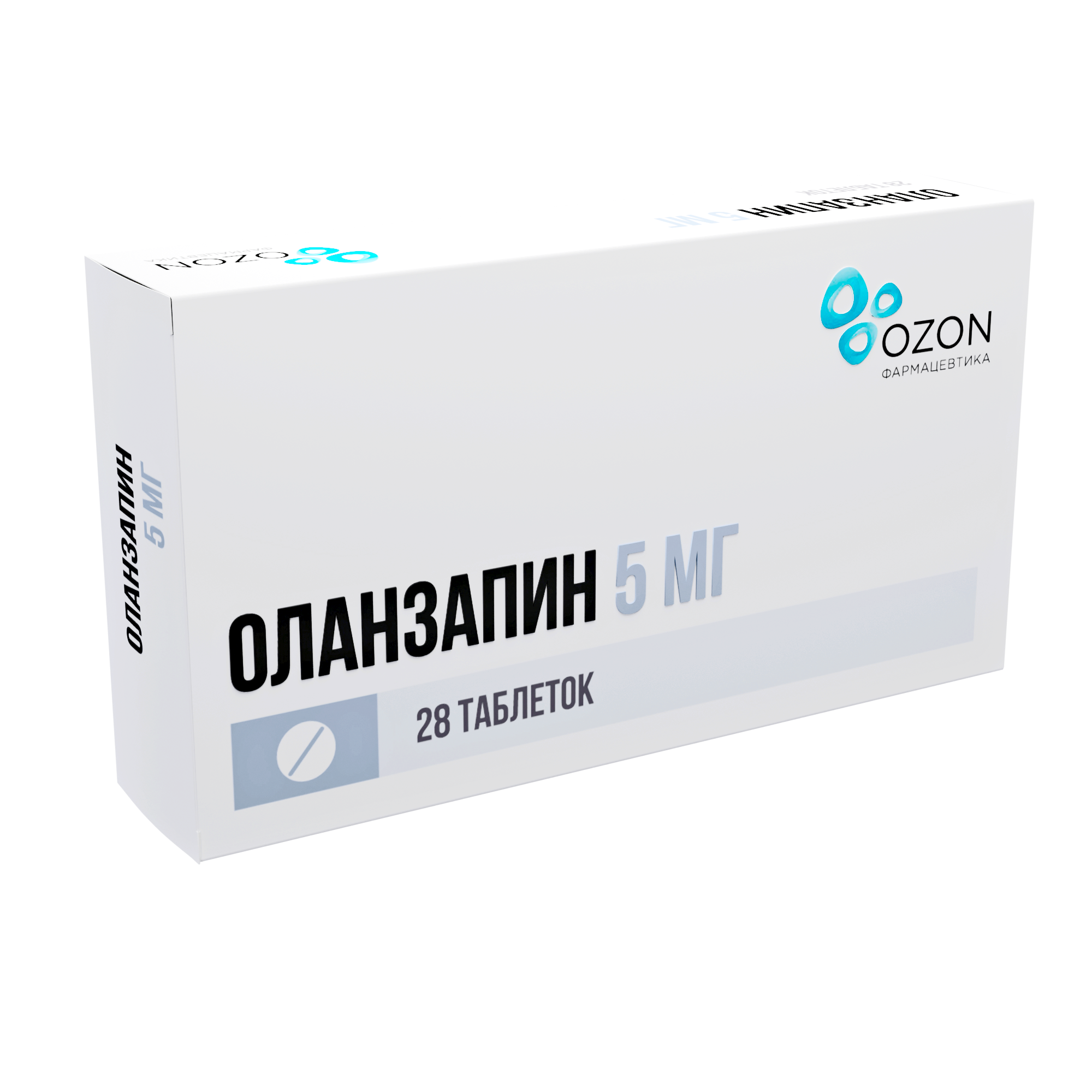 ОЛАНЗАПИН ТАБ 5МГ №28