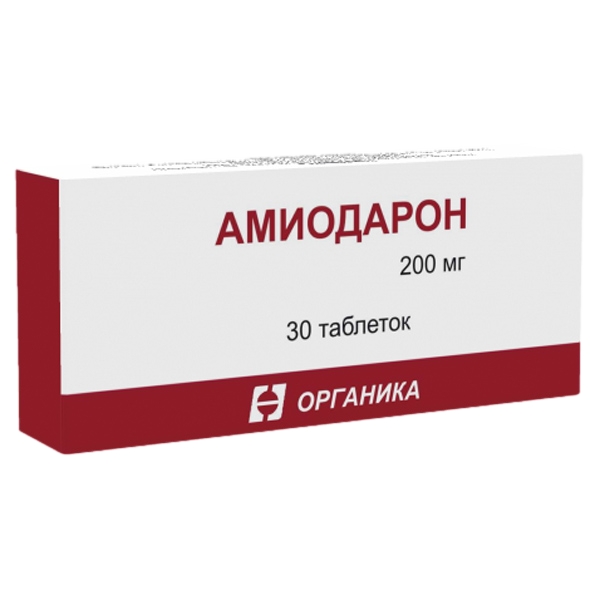 АМИОДАРОН ТАБ 200МГ №30