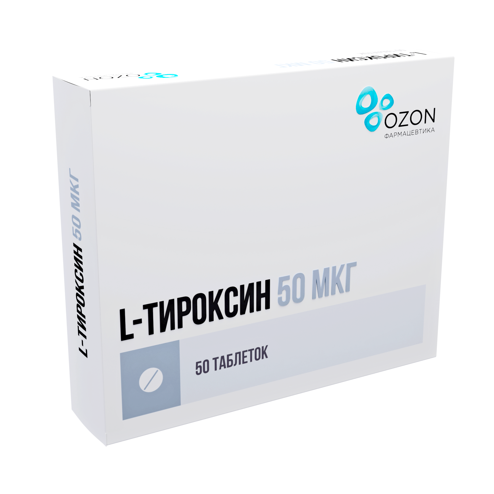 Л-ТИРОКСИН ТАБ 50МКГ №50