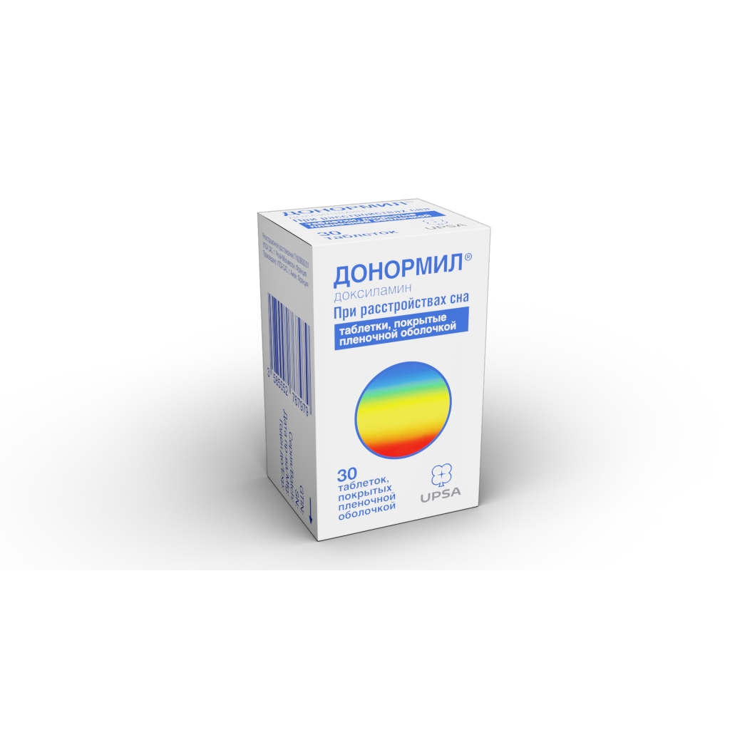 ДОНОРМИЛ ТАБ П/О 15МГ №30