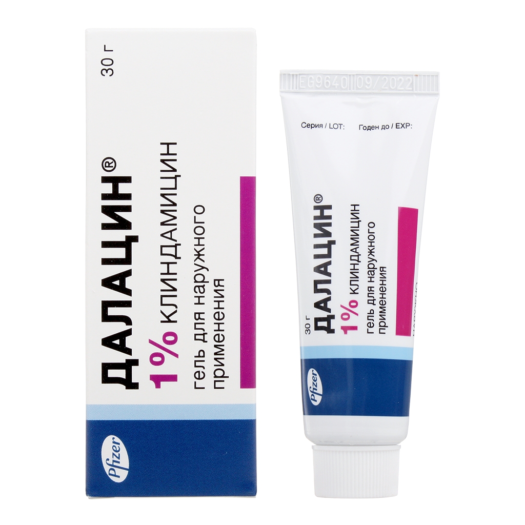 ДАЛАЦИН ГЕЛЬ НАРУЖ 1% 30Г
