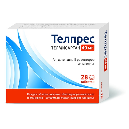 ТЕЛПРЕС ТАБ 40МГ №28