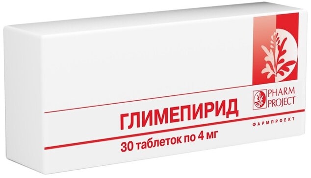 ГЛИМЕПИРИД ТАБ 4МГ №30