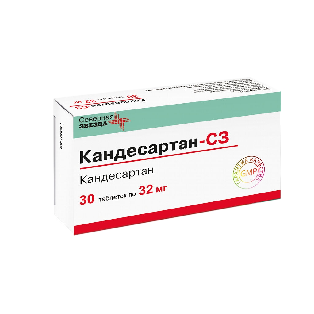 КАНДЕСАРТАН-СЗ ТАБ 32МГ №30