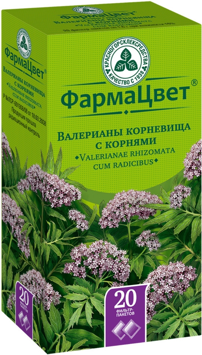 ВАЛЕРИАНЫ КОРНЕВИЩА С КОРНЯМИ Ф/П 1,5Г №20
