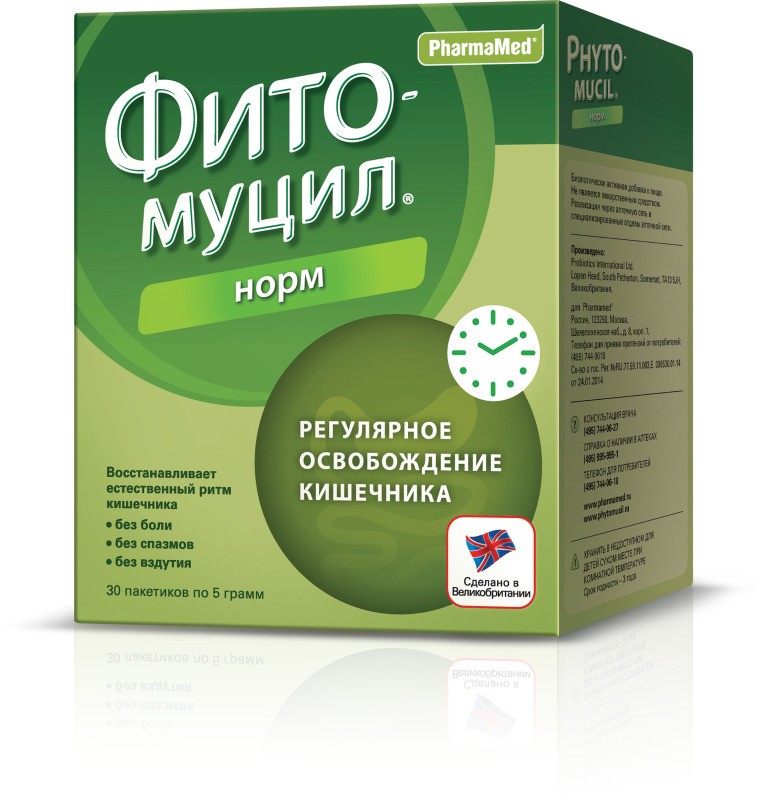 ФИТОМУЦИЛ НОРМ ПОР 5Г ПАК №30