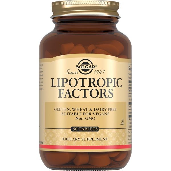 СОЛГАР ЛИПОТРОПНЫЙ ФАКТОР ТАБ №50