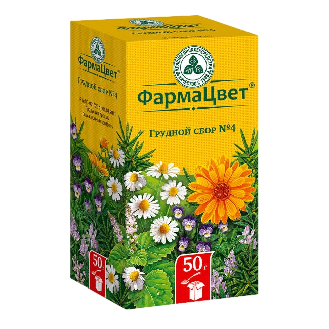 СБОР ГРУДНОЙ №4 ПАЧКА 50Г